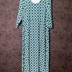 Long sleeve maxi dress